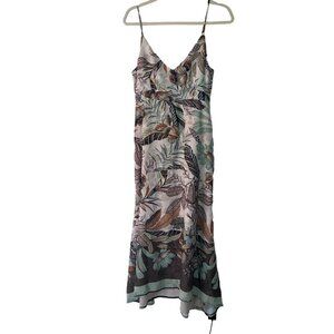 Super Natural By Secret Mission Womens Dress Size Small Multicolor Jungle Floral